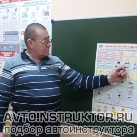 Автоинструктор Панькин Петр